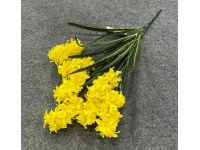 Bukiet HIACYNT 65 cm 7 łodyg (7 kwiatów 13 cm) ŻÓŁTY