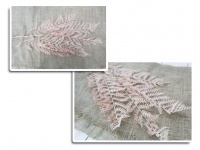 Bukiet paproci dekoracyjny 5 liści - ŁOSOSIOWY 100 cm