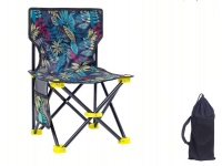Krzesło, fotel LIŚCIE składany ze schowkiem 72x43x43 cm WZÓR LIŚCIE