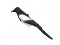 Ptak sztuczny-plastik SROKA 38x9x8 cm