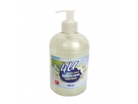 4U Mydło w płynie 500 ml pompka KONWALIA białe