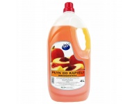 4U Płyn do kąpieli 4L BRZOSKWINIA pomarańczowy