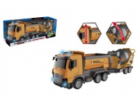 Auto budowlane BETONIARKA (światło, dźwięk) 56x20x13 cm