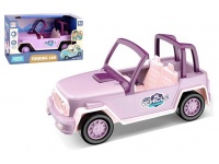 Auto dla lalki Cabriolet z dźwiękiem w kartonie 22x13x12 cm