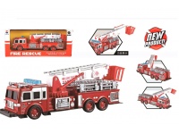 Auto STRAŻ (światło, dźwięk) w kartonie 32x11x9 cm