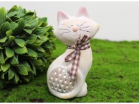 b Figurka ceramiczna KOT 15 cm