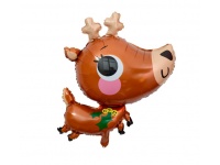 Balon foliowy RENIFER 80x61 cm