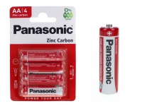 Bateria PANASONIC R6 AA czerwona - 1 SZT (1 paluszek)