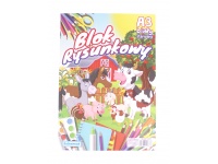 Blok rysunkowy A3 BIAŁY STANDARD - 1 szt 