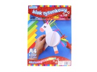 Blok rysunkowy A4  KOLOR STANDARD - 1 szt 
