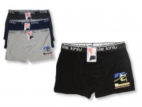 Bokserki męskie CNILE KINLU gładkie JFXD z rybą no: WD391 1 szt