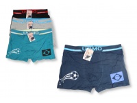 Bokserki męskie UOMO gładkie fashion z piłką no: WD346 1 szt