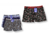 Bokserki męskie UOMO z wzorem KUFEL, KOSTKI no: 8806 - 1 szt