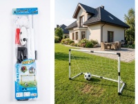 Bramka + piłka z pompką 92x61x48 cm