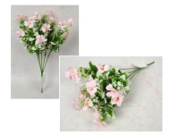 Bukiet AZAILA wys. 33 cm, 5 łodyg (kwiat 4x1 cm) RÓŻOWA