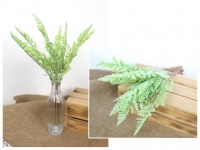 Bukiet liści bielony PAPROĆ 7 łodyg wys. 35 cm