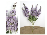 Bukiet ŁUBIN wys. 58 cm, 5 łodyg (kwiat 21x4 cm) FIOLETOWY