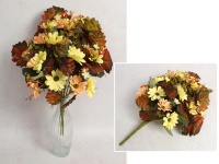 Bukiet MARGARETKA wys. 45 cm, 12 łodyg (kwiat 7-5 cm) BRZOSKWINIOWO-ŻÓŁTY