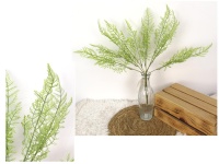 Bukiet PAPROĆ 7 łodyg, wys.45 cm ZIELONY jasny