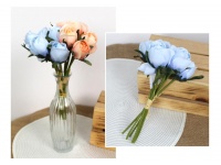 Bukiet RÓŻA wys. 25 cm 6 łodyg MIX KOLOR