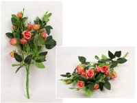 Bukiet RÓŻA wys. 47 cm, 3 łodygi (12 kwiatów 4-2 cm) RÓŻOWA