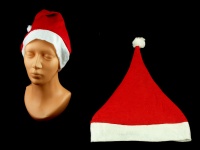  Czapka Mikołaja filcowa 37x27 cm - 1 szt