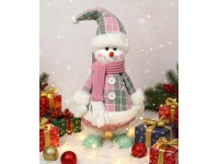 Dekoracja BAŁWAN światło, dźwięk, ruch 40 cm