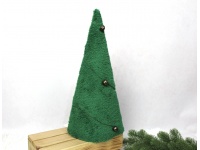 Dekoracja CHOINKA 44x15 cm ZIELONA