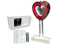 Dekoracja LED 3D SERCE 28x14x1 cm