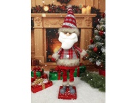 Dekoracja MIKOŁAJ tańczący z melodią 70 cm