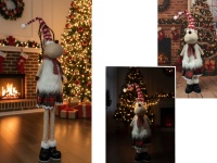 Dekoracja RENIFER LED z teleskopowymi nogami 80-60 cm 