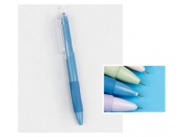 Długopis automatyczny niebieski CZARNY WKŁAD żelowy 15 cm
