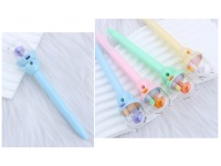 Długopis GRA W KOSZA żelowy z czarnym wkładem 16,3 cm MIX KOLOR