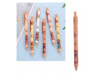 Długopis KAPIBARA z czarnym wkładem 14 cm MIX KOLOR - 1 szt