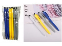 Długopis z niebieskim wkładem 13,5 cm kpl 6 szt
