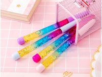 Długopis z wodą i cekinami 16 cm - 1 szt