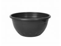 Doniczka BĄBELKI *21* 21x12x10 cm GRAFITOWA