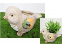 Doniczka ceramiczna PTAK 31,5 cm