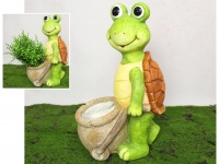 Doniczka ceramiczna ŻÓŁW 42x25x15 cm