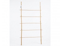 Drabinka bambusowa podwójna podpora do roślin 75x35 cm