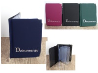 Etui na dokumenty 12,5x9,5 cm MIX KOLOR