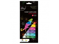 KIDEA Farby akrylowe 12 kolorów x12 ml