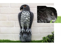 Figura ogrodowa JASTRZĄB szary 39x17 cm