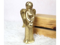 Figurka ceramiczna ANIOŁEK 20 cm ZŁOTY