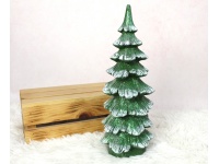 Figurka ceramiczna CHOINKA ZIELONA 37 cm