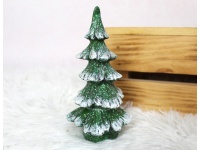 Figurka ceramiczna CHOINKA ZIELONA 14 cm