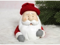 Figurka ceramiczna MIKOŁAJ 10x9x8,5 cm (32337-1)