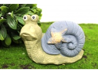 Figurka ceramiczna ŚLIMAK, ŻÓŁW 14 cm