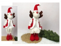 Figurka dekoracyjna RENIFER teleskopowe nogi  40-60 cm