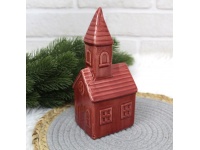 Figurka ozdoba ceramiczna DOMEK, KOŚCIÓŁ 20x8,5x7,5 cm mix kolor